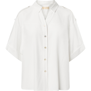 Depeche Clothing FayDE SS Shirt 100014 001 White Skjorte 